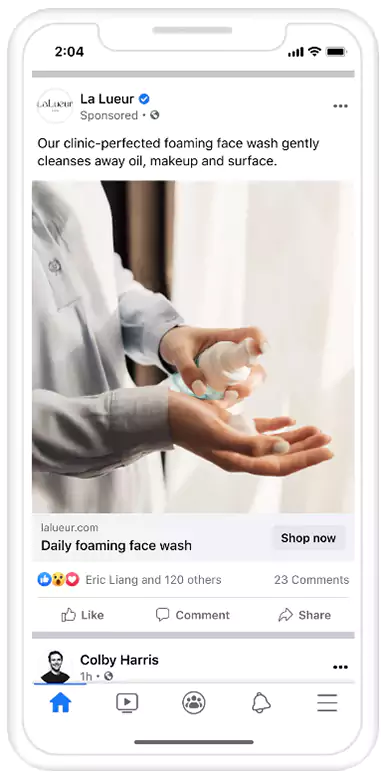 Facebook Ad Format image