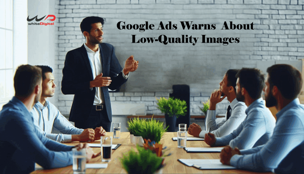 Google ads on low quality image