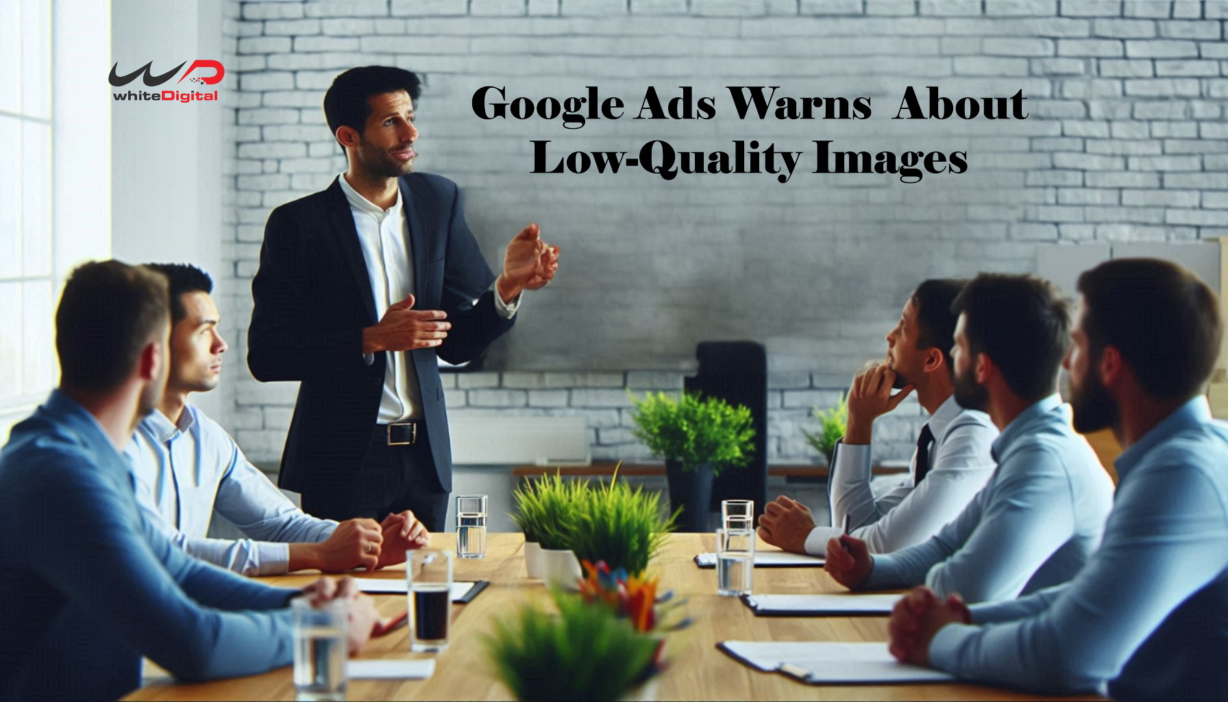 Google ads on low quality image