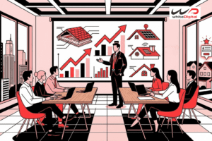 A Marketer explaining the importance of utilising the google ads for the roofimg industry for the business owners.