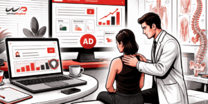 During the chiropractic session period, the chiropractor observed an increase in bookings driven by Google Ads.