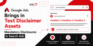 Google ads text disclaimer asset