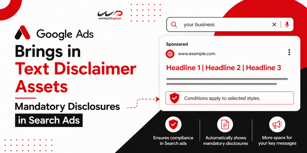 Google ads text disclaimer asset