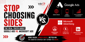 google ads and microsoft ads comparison image creative