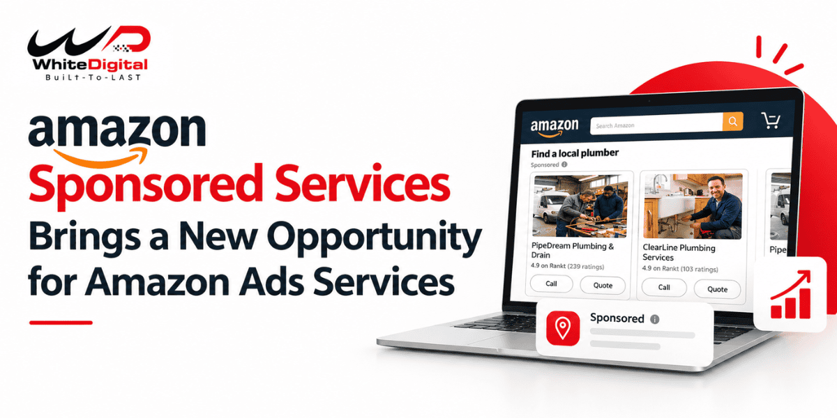 Amazon Sponsored Services connects service providers with potential customers based on their shopping and search activity.