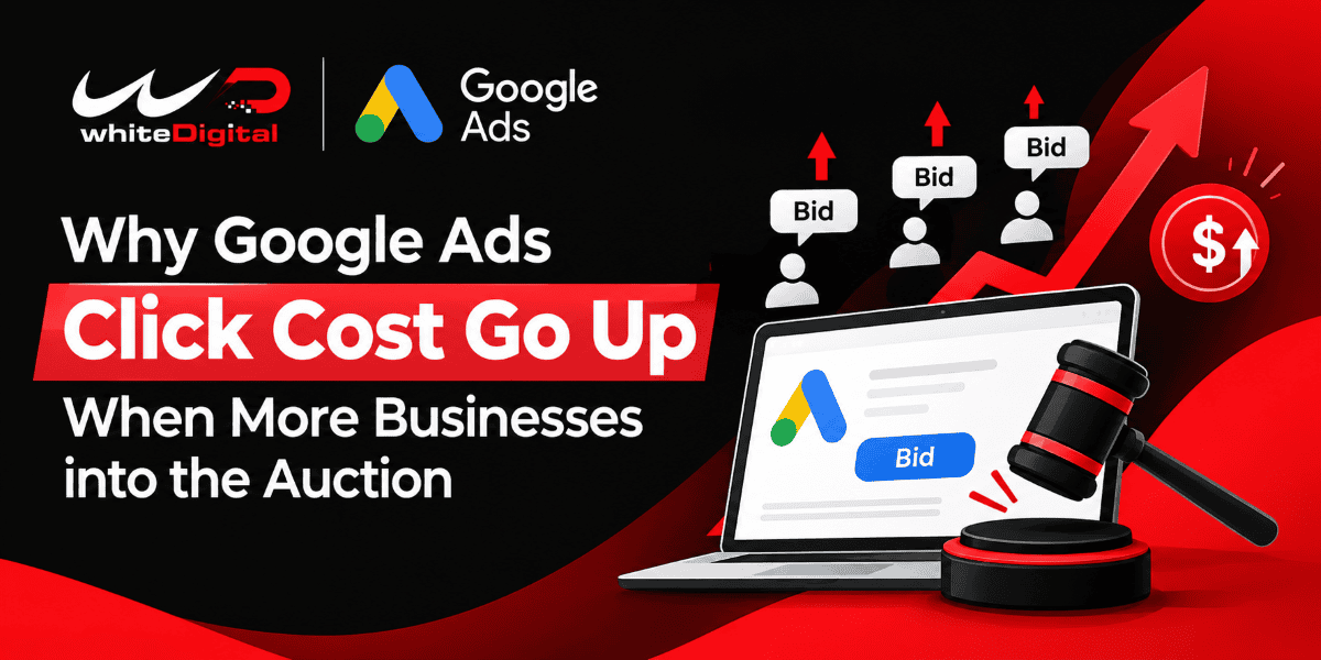 Google Ads Cost Per Click Increases When More Businesses Enter the Auction